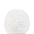 ViaMonte Shop | Elisabetta Franchi La Mia Bambina cappello bianco neonata in cotone