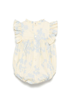 ViaMonte Shop | Elisabetta Franchi La Mia Bambina pagliaccetto giallo neonata in cotone
