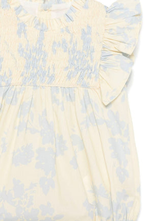 ViaMonte Shop | Elisabetta Franchi La Mia Bambina pagliaccetto giallo neonata in cotone
