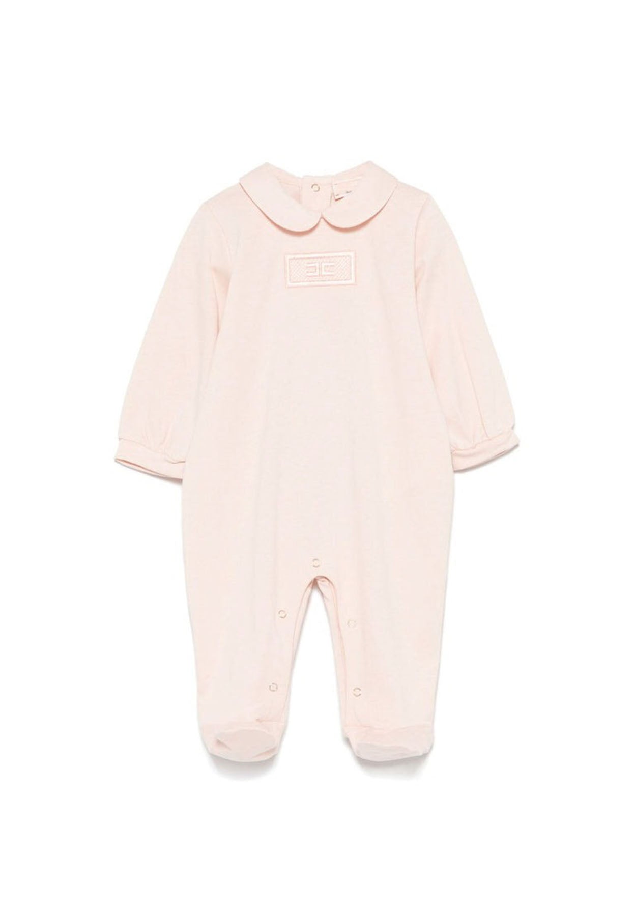 ViaMonte Shop | Elisabetta Franchi La Mia Bambina tutina rosa neonata in cotone