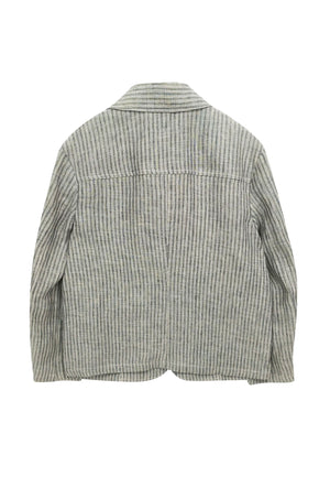 ViaMonte Shop | Emporio Armani giacca grigia bambino in lino