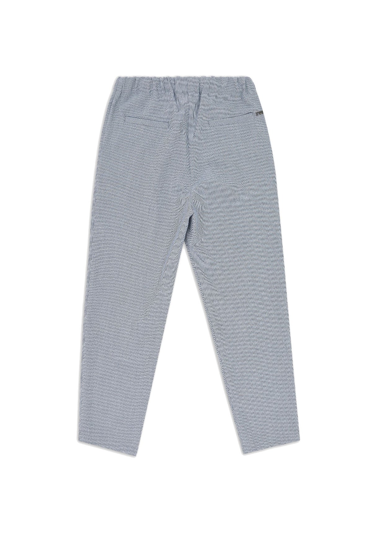 Emporio Armani pantalone blu bambino in misto viscosa