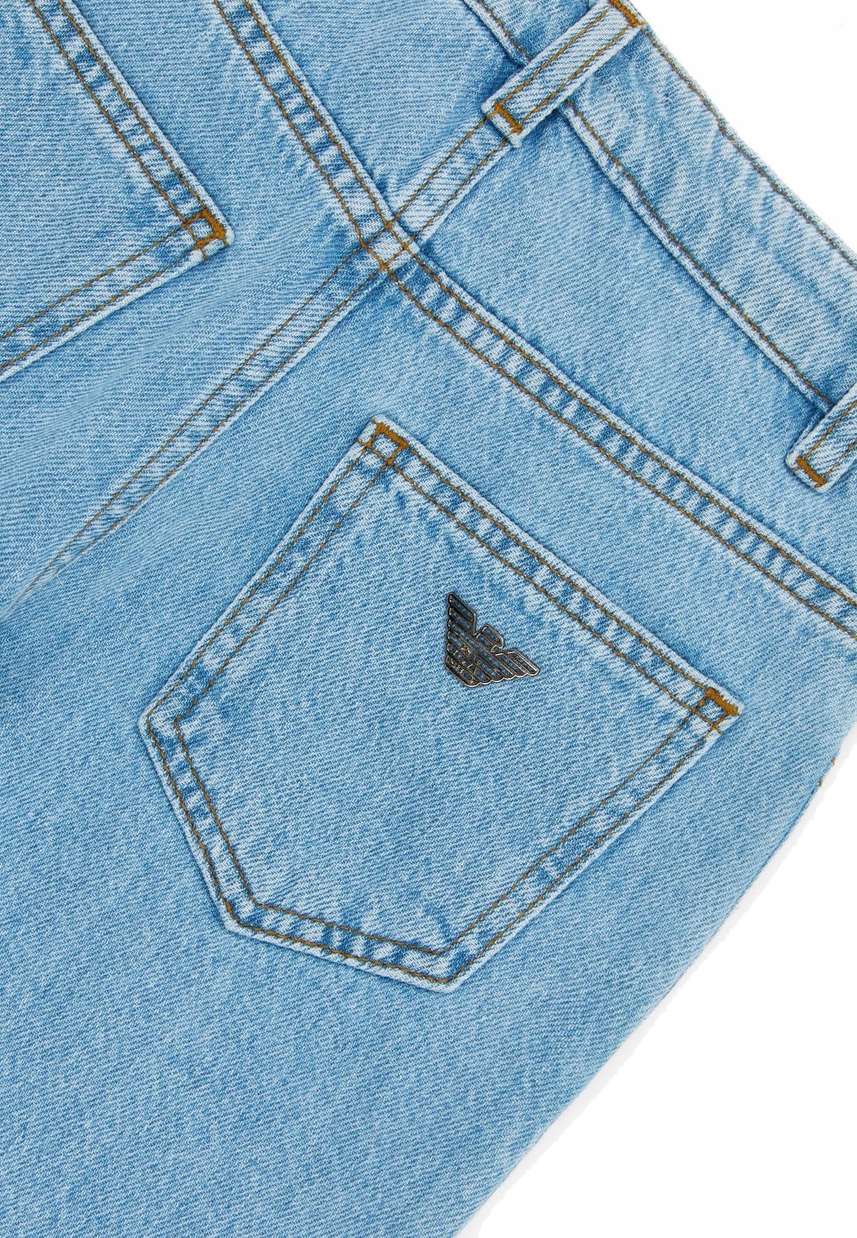 ViaMonte Shop | Emporio Armani jeans blu chiaro bambino in denim
