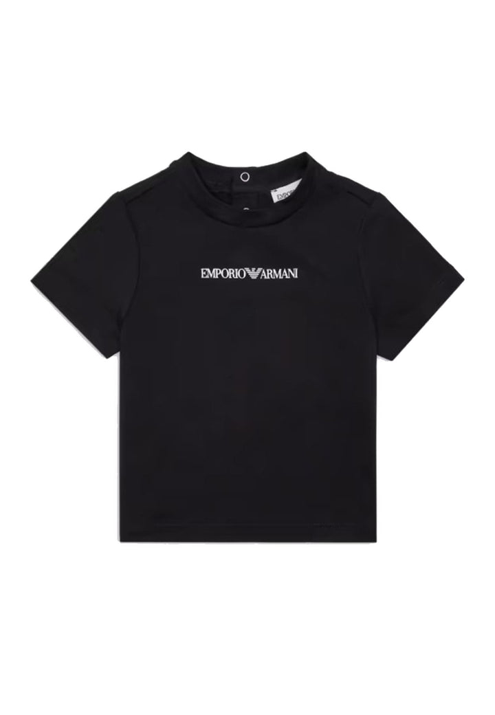 Camicia per bambino Emporio Armani bianca in misto cotone