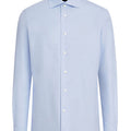 Camicia azzurra uomo JC in tessuto no stiro | ViaMonte Shop