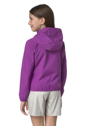 ViaMonte Shop | K-Way giubbino P.Lily viola bambina in tessuto tecnico