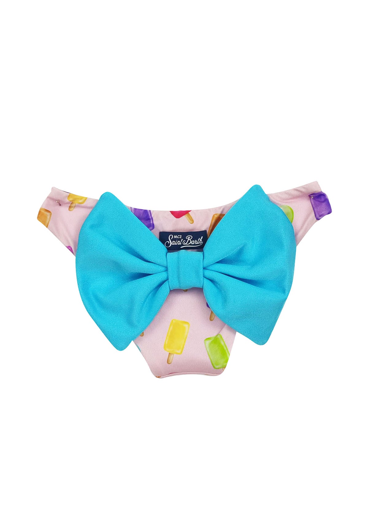 ViaMonte Shop | MC2 Saint Barth costume azzurro bambina in nylon