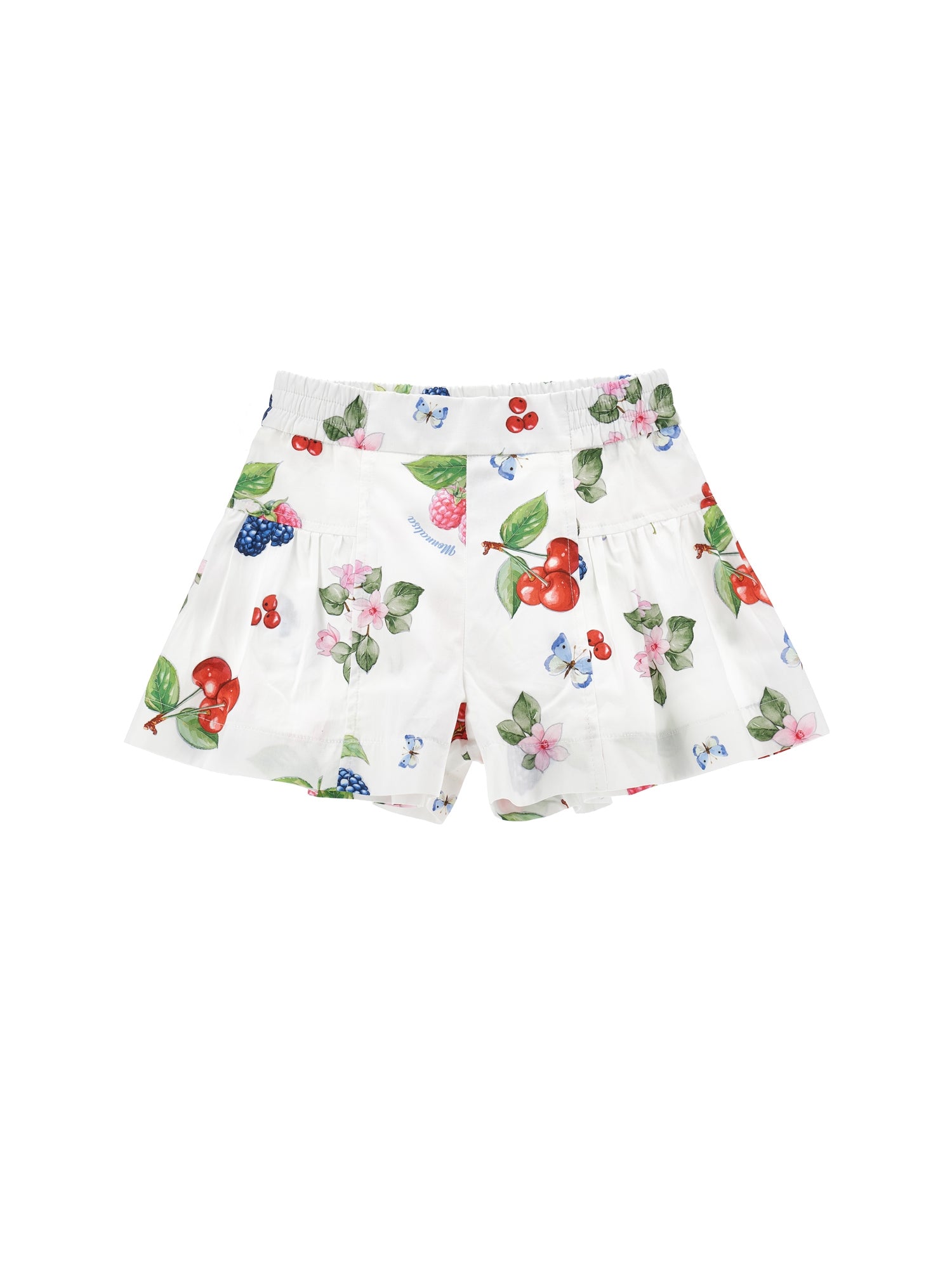 ViaMonte Shop | Monnalisa shorts bianchi bambina in cotone