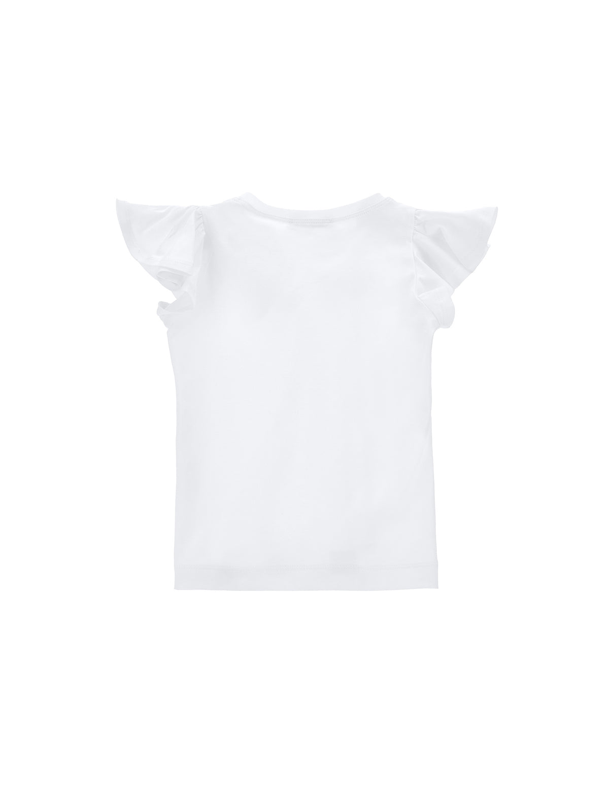 ViaMonte Shop | Monnalisa t-shirt bianca bambina in cotone
