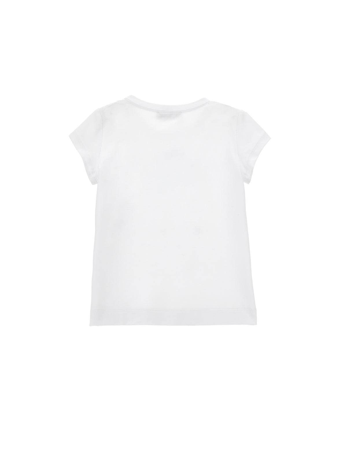 ViaMonte Shop | Monnalisa t-shirt bianca bambina in cotone