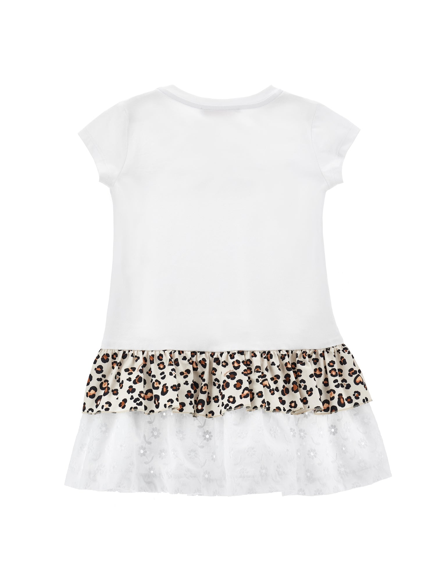 ViaMonte Shop | Monnalisa vestito bianco bambina in cotone