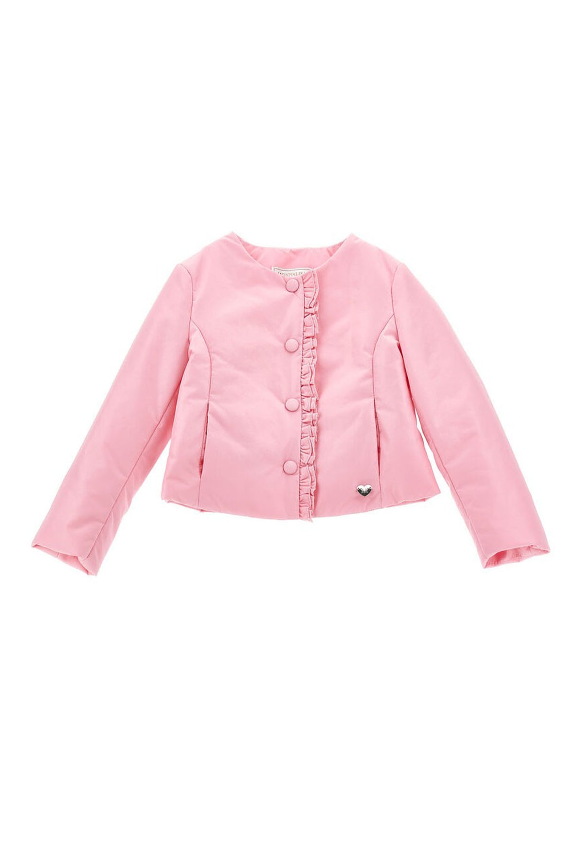 ViaMonte Shop | Monnalisa giacca rosa bambina in tessuto tecnico