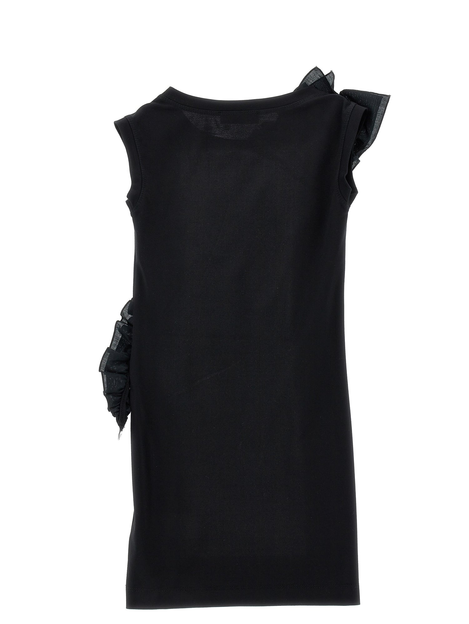 ViaMonte Shop | Monnalisa vestito nero bambina in viscosa
