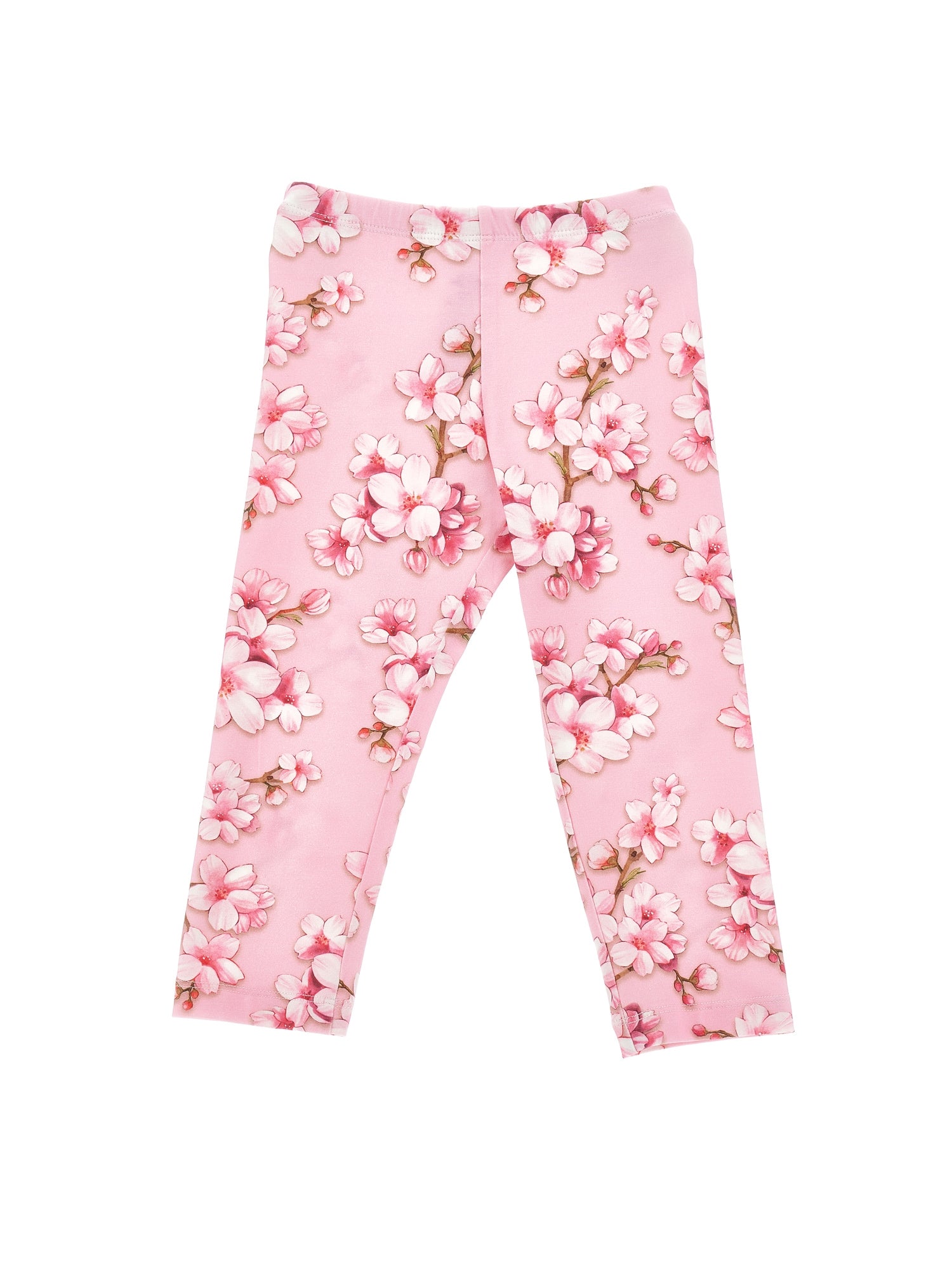 ViaMonte Shop | Monnalisa leggings rosa bambina in cotone
