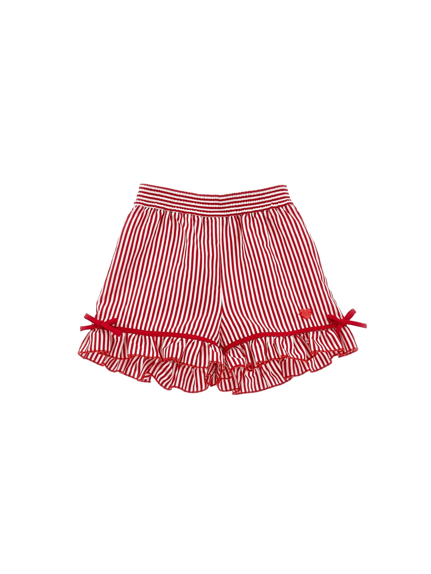 ViaMonte Shop | Monnalisa shorts rossi neonata in viscosa