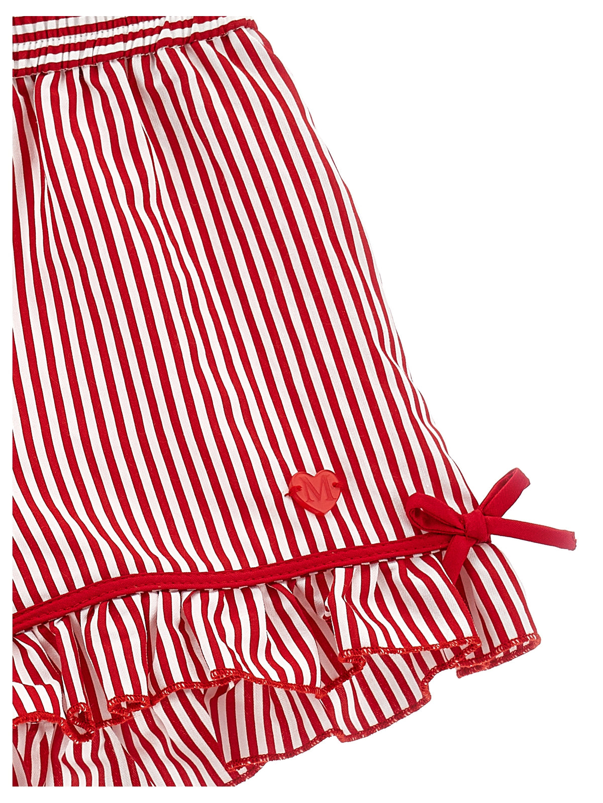 ViaMonte Shop | Monnalisa shorts rossi neonata in viscosa