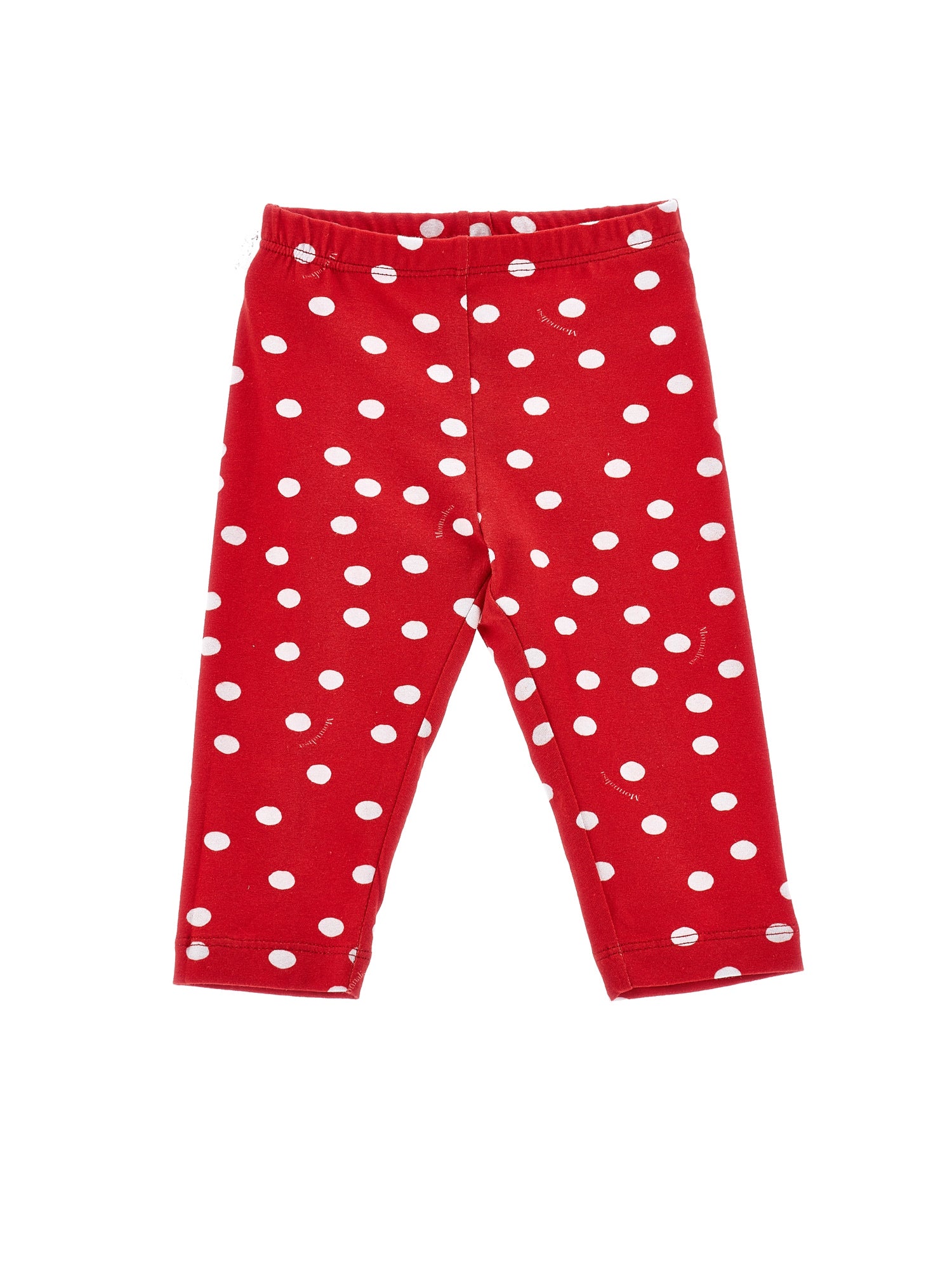 ViaMonte Shop | Monnalisa leggings rossi neonata in cotone