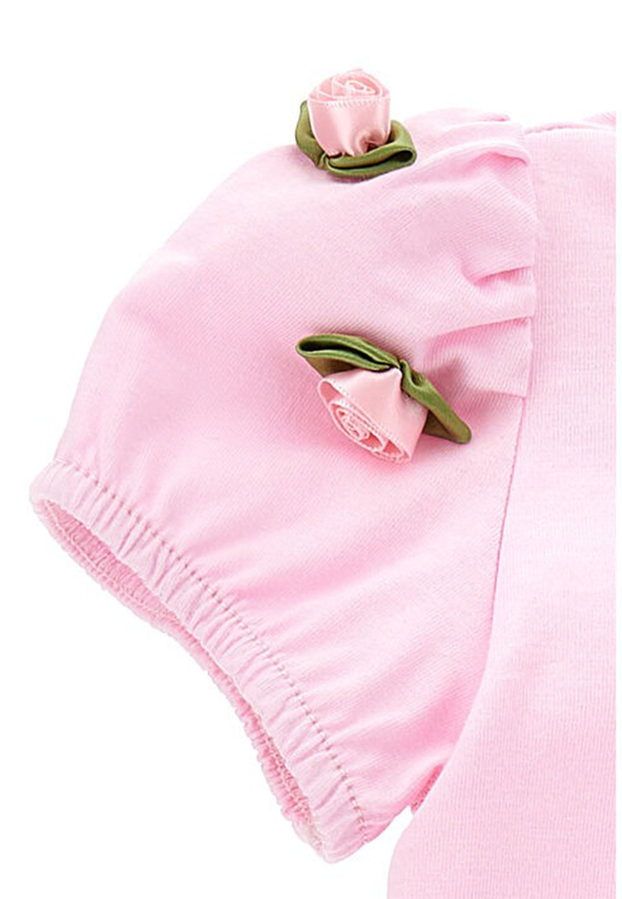 ViaMonte Shop | Monnalisa t-shirt rosa neonata in cotone
