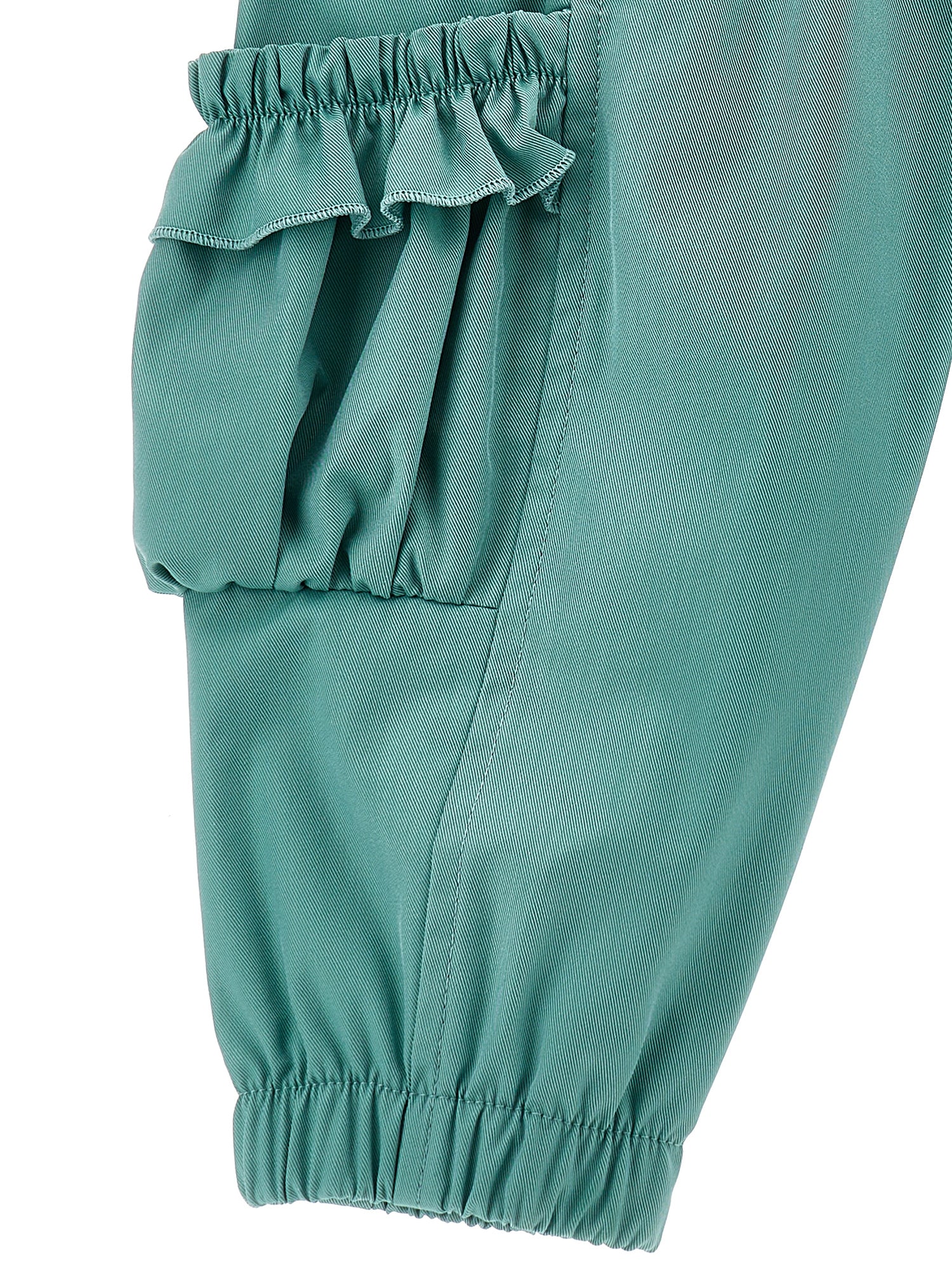 ViaMonte Shop | Monnalisa pantalone verde neonata in cotone