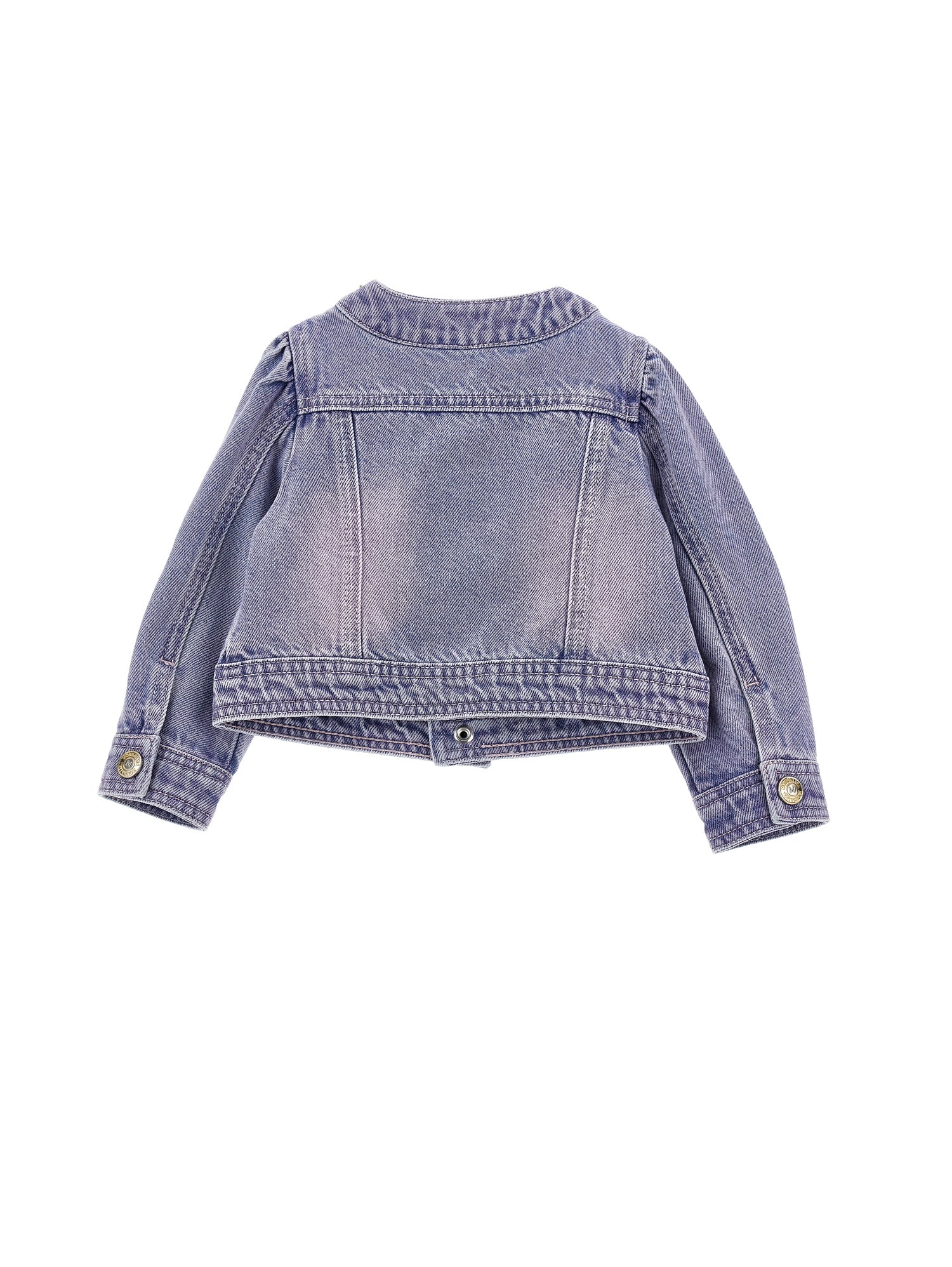 ViaMonte Shop | Monnalisa giubbino blu neonata in denim