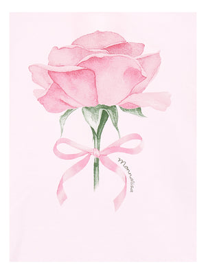 ViaMonte Shop | Monnalisa t-shirt rosa neonata in cotone