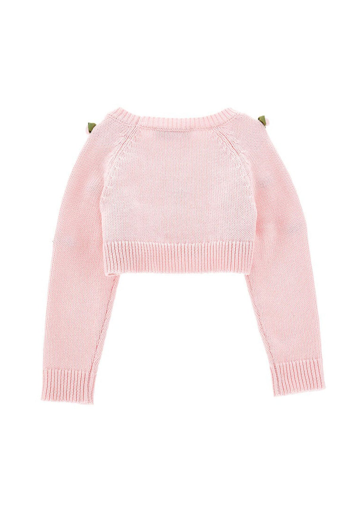 ViaMonte Shop | Monnalisa maglia rosa neonata in cotone