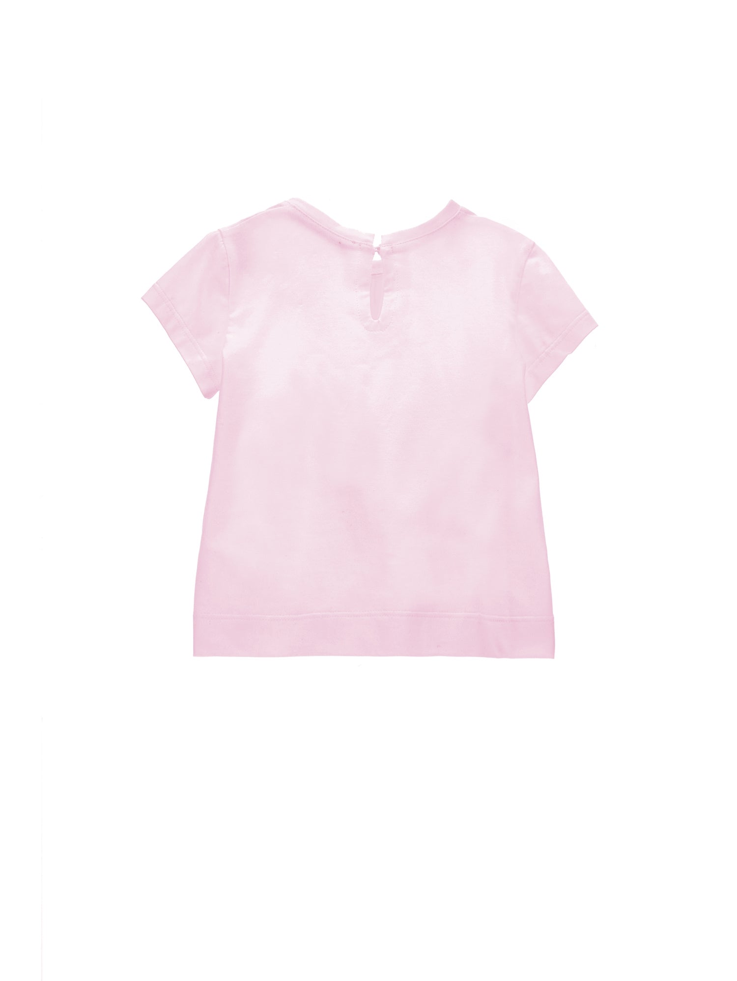ViaMonte Shop | Monnalisa t-shirt rosa neonata in cotone