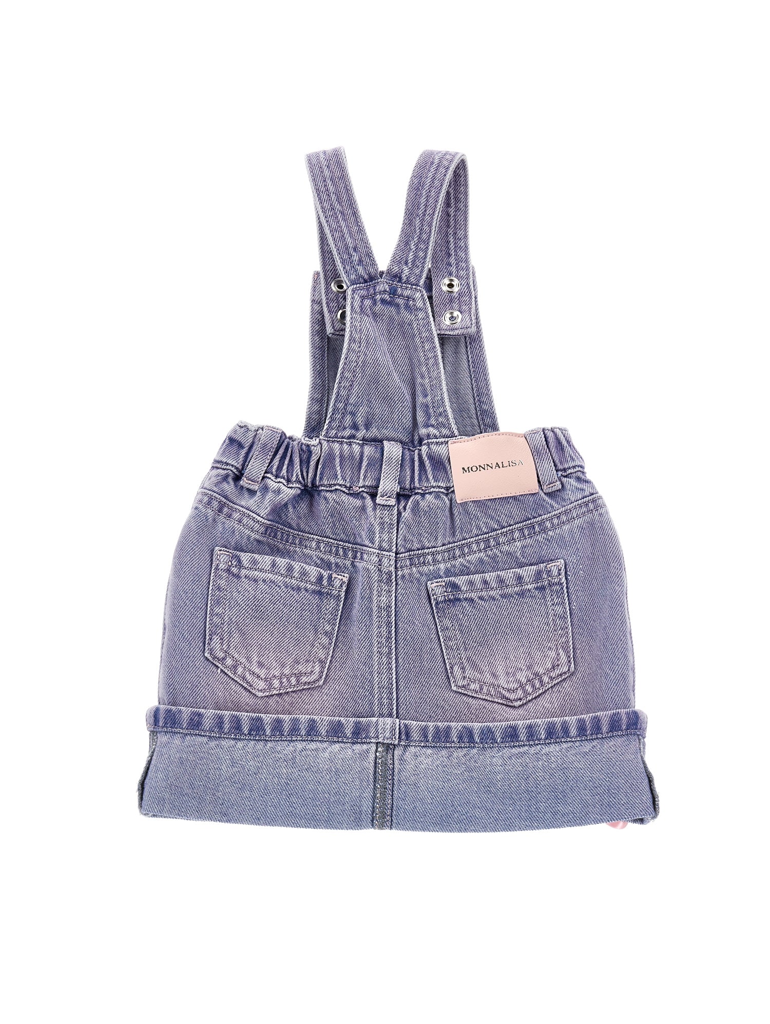 ViaMonte Shop | Monnalisa salopette neonata in denim
