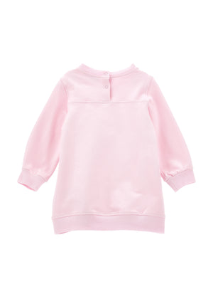 ViaMonte Shop | Monnalisa felpa rosa neonata in cotone