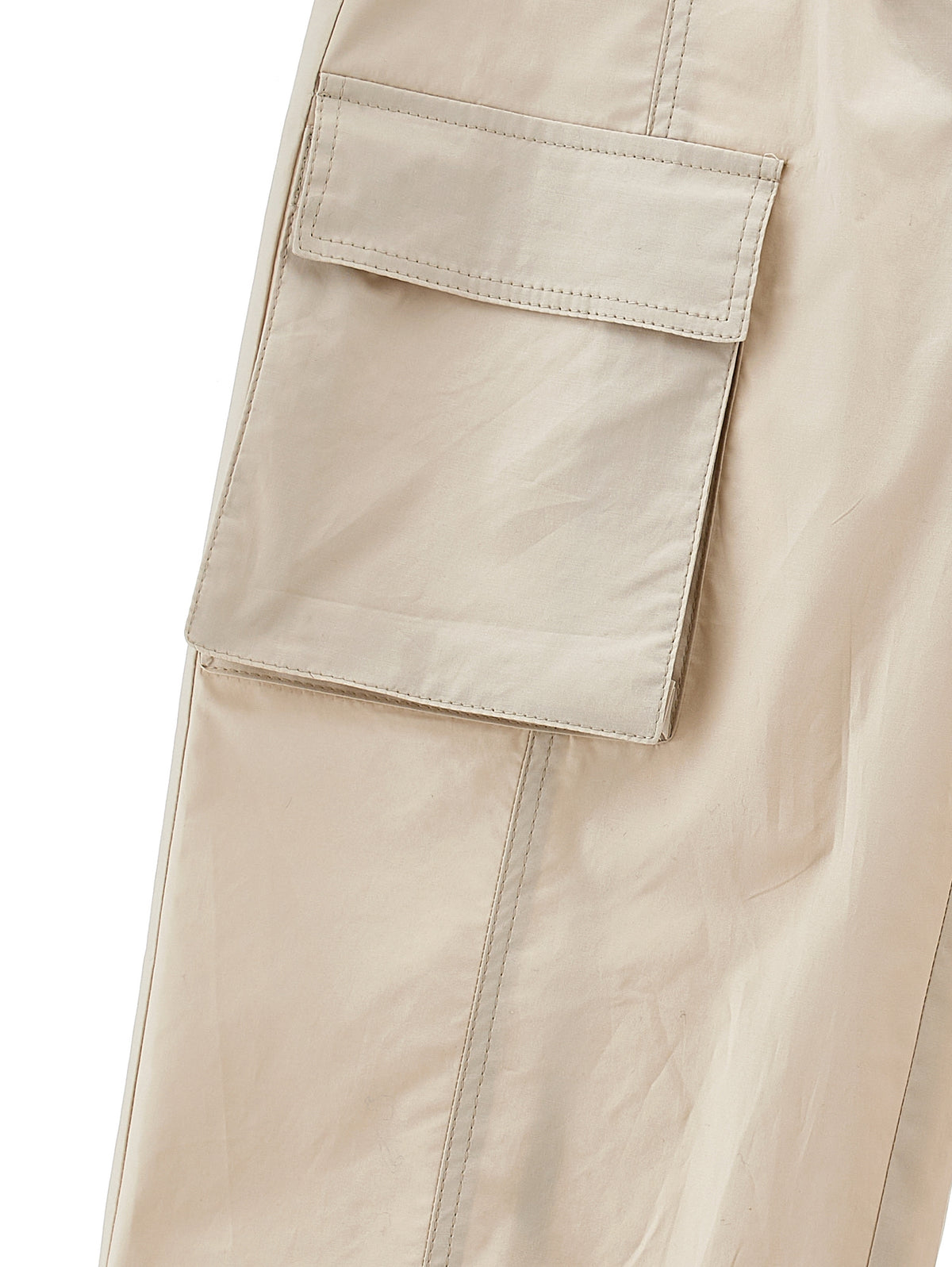 ViaMonte Shop | Monnalisa pantalone beige bambina in cotone