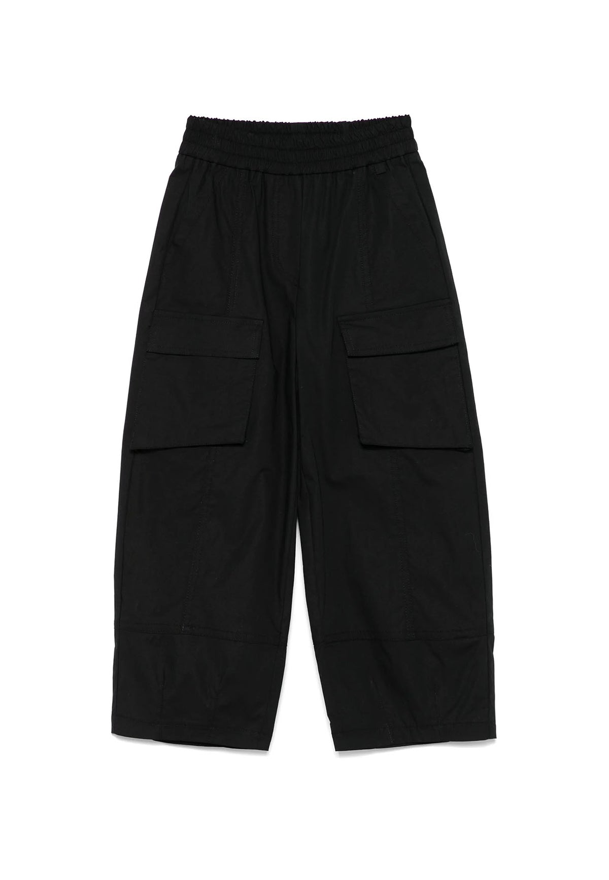 ViaMonte Shop | Monnalisa pantalone nero bambina in cotone