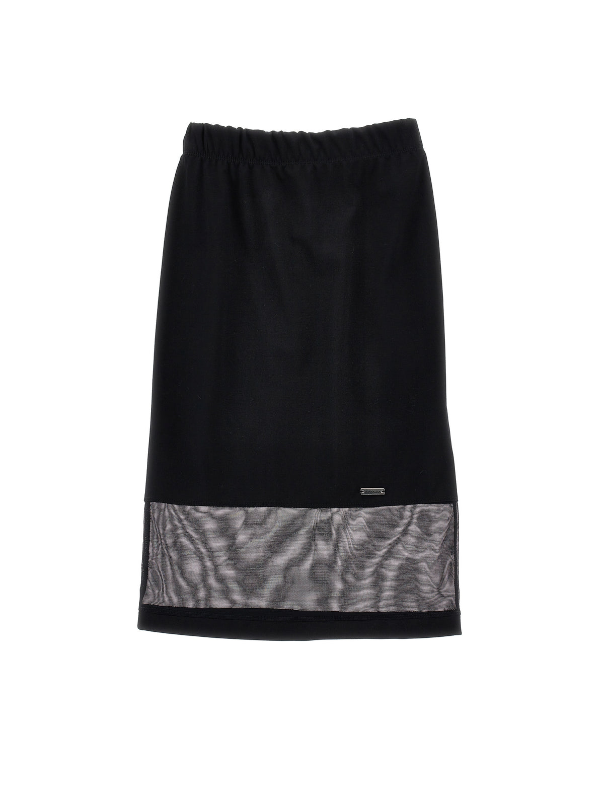 ViaMonte Shop | Monnalisa gonna nera bambina in viscosa