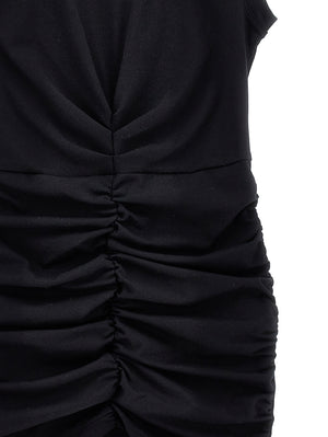 ViaMonte Shop | Monnalisa vestito nero bambina in cotone