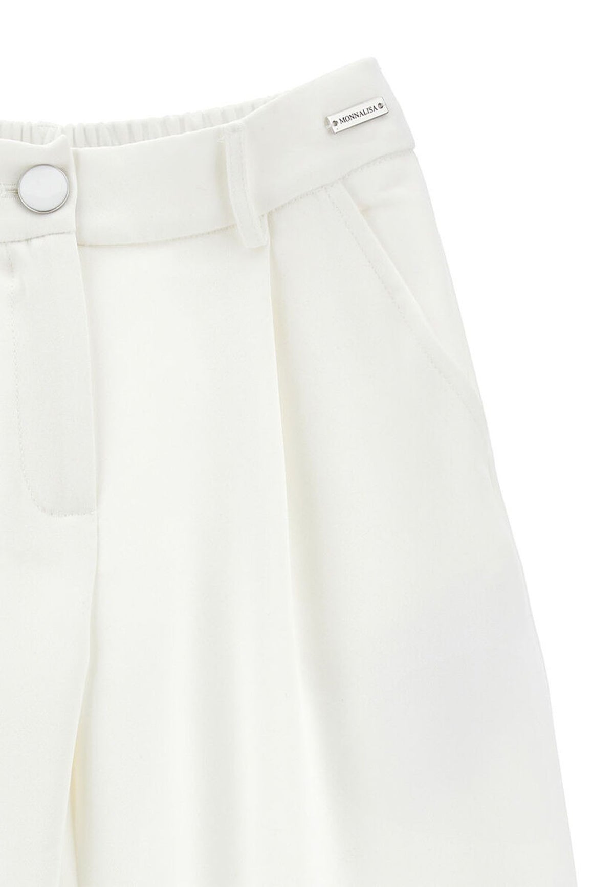 ViaMonte Shop | Monnalisa pantalone bianco bambina
