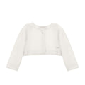 ViaMonte Shop | Monnalisa maglia cardigan bianco neonata in viscosa