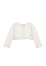 ViaMonte Shop | Monnalisa maglia cardigan bianco neonata in viscosa