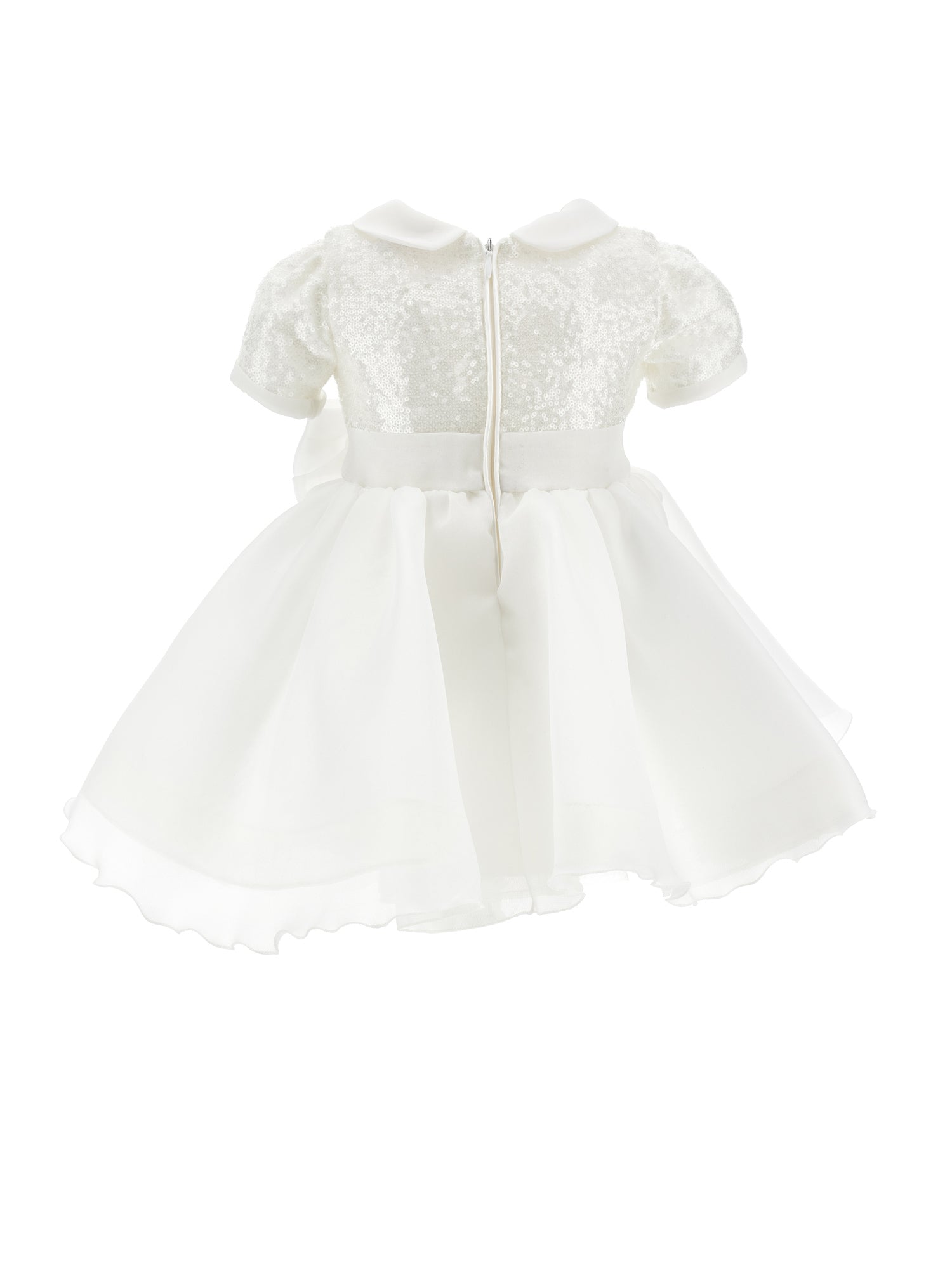 ViaMonte Shop | Monnalisa vestito bianco neonata