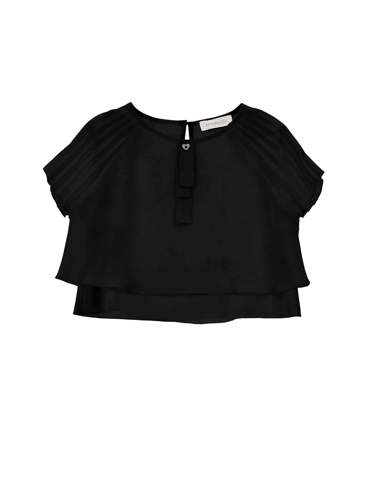 ViaMonte Shop | Monnalisa top nero bambina