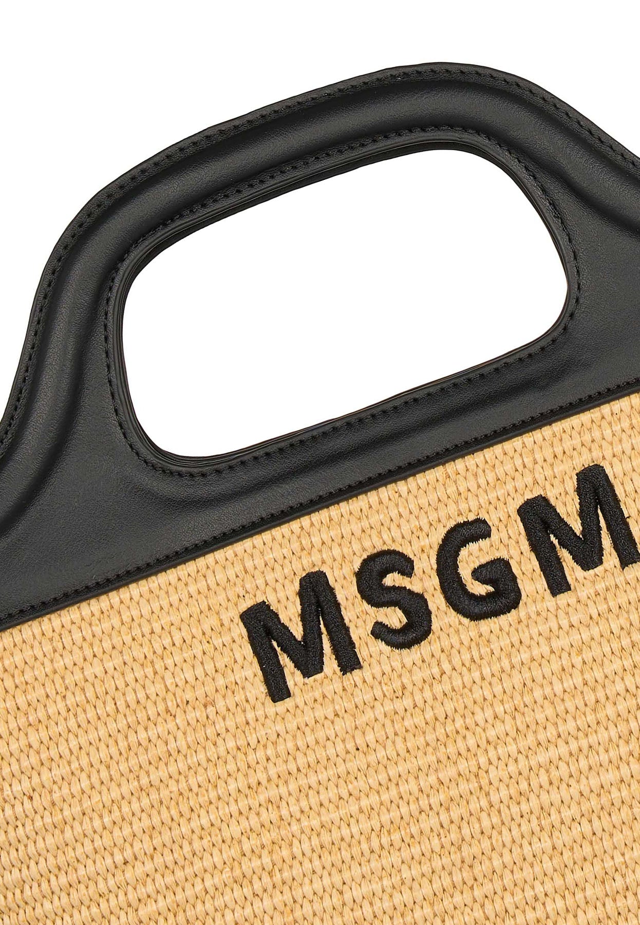 ViaMonte Shop | MSGM borsa beige/nera bambina
