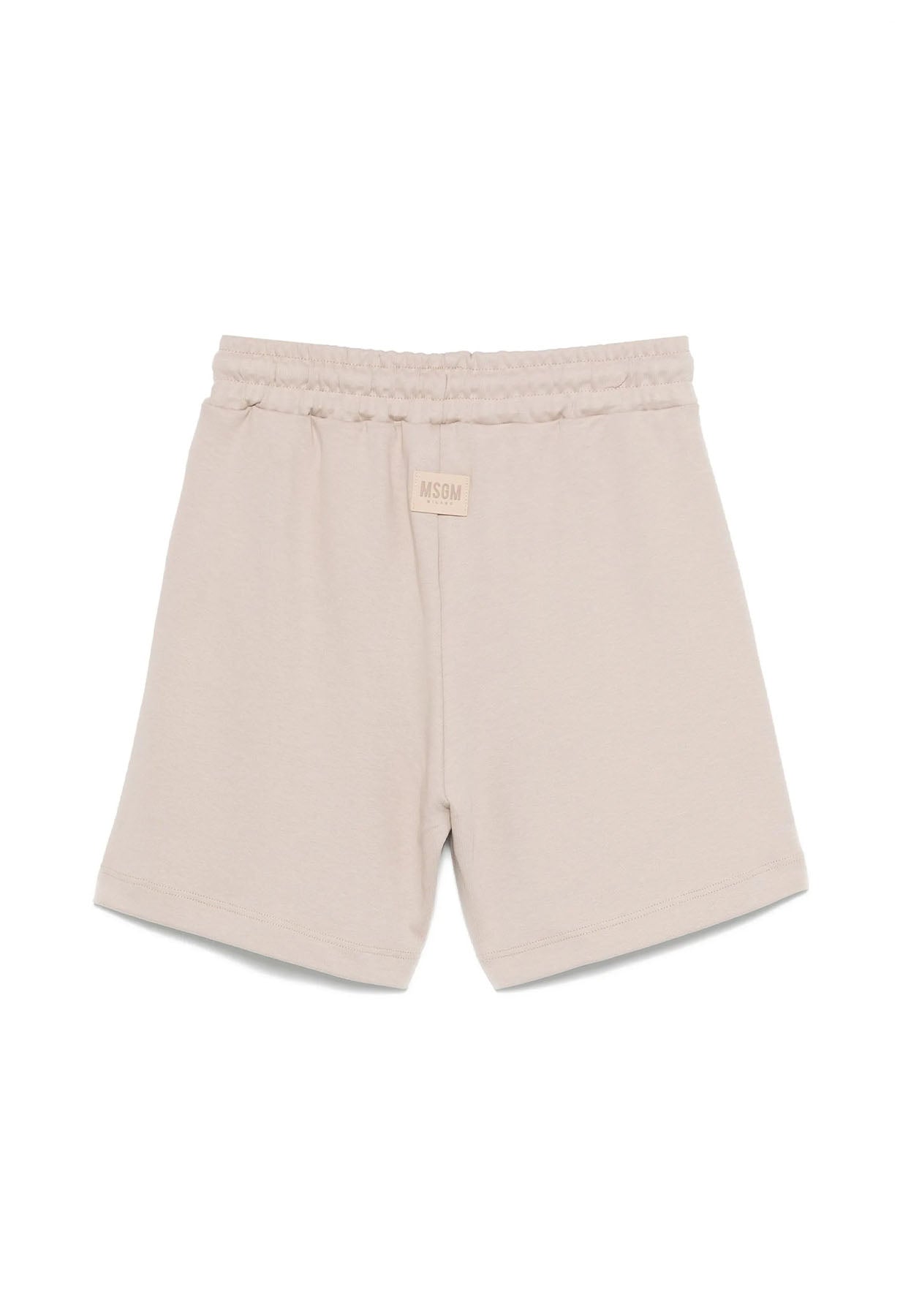 ViaMonte Shop | MSGM bermuda beige bambino in cotone