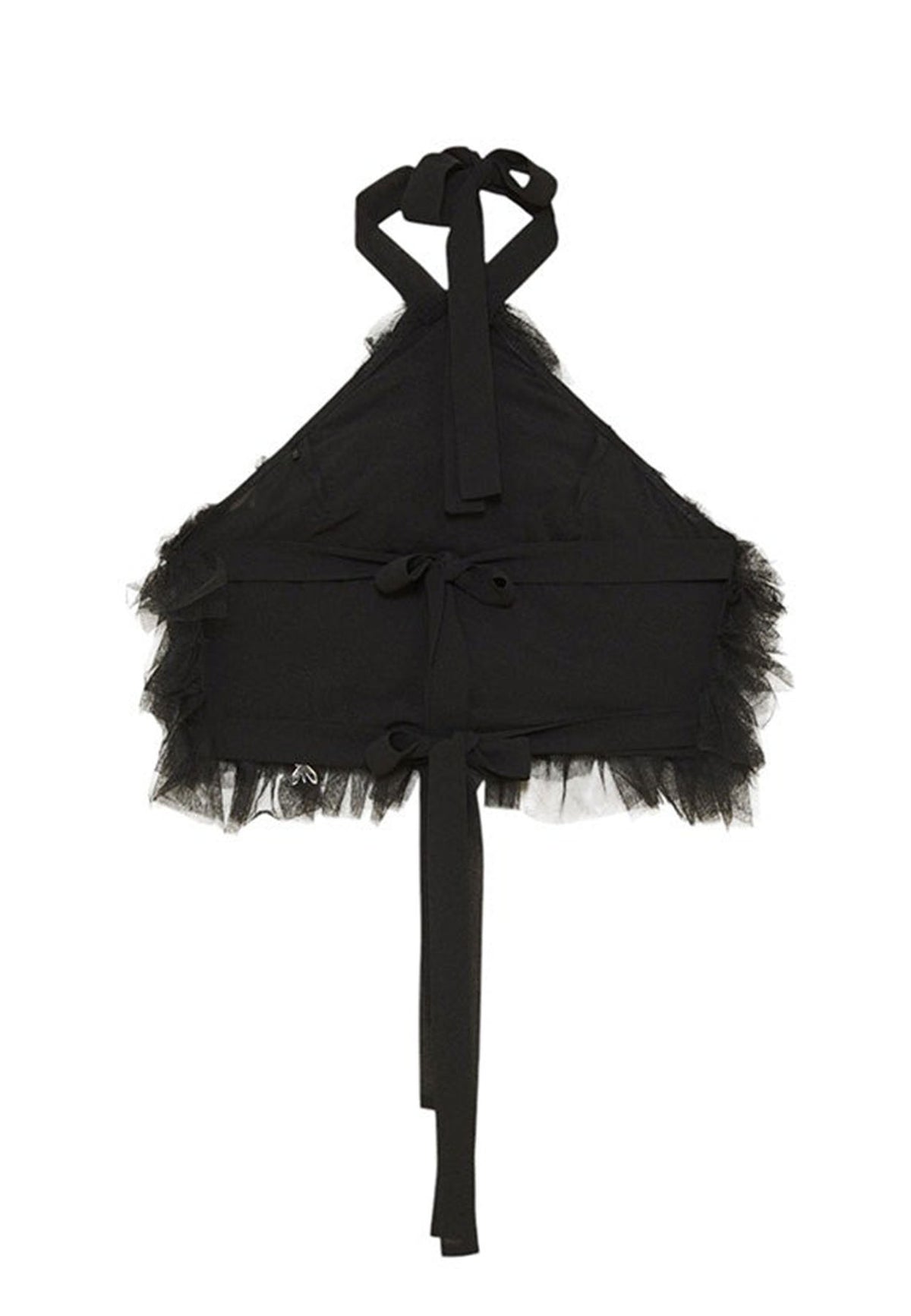 ViaMonte Shop | Patrizia Pepe top nero bambina in tulle