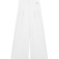 ViaMonte Shop | Patrizia Pepe pantalone bianco bambina in tessuto tecnico