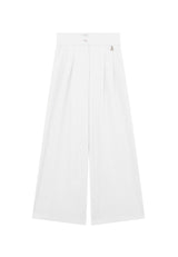 ViaMonte Shop | Patrizia Pepe pantalone bianco bambina in tessuto tecnico