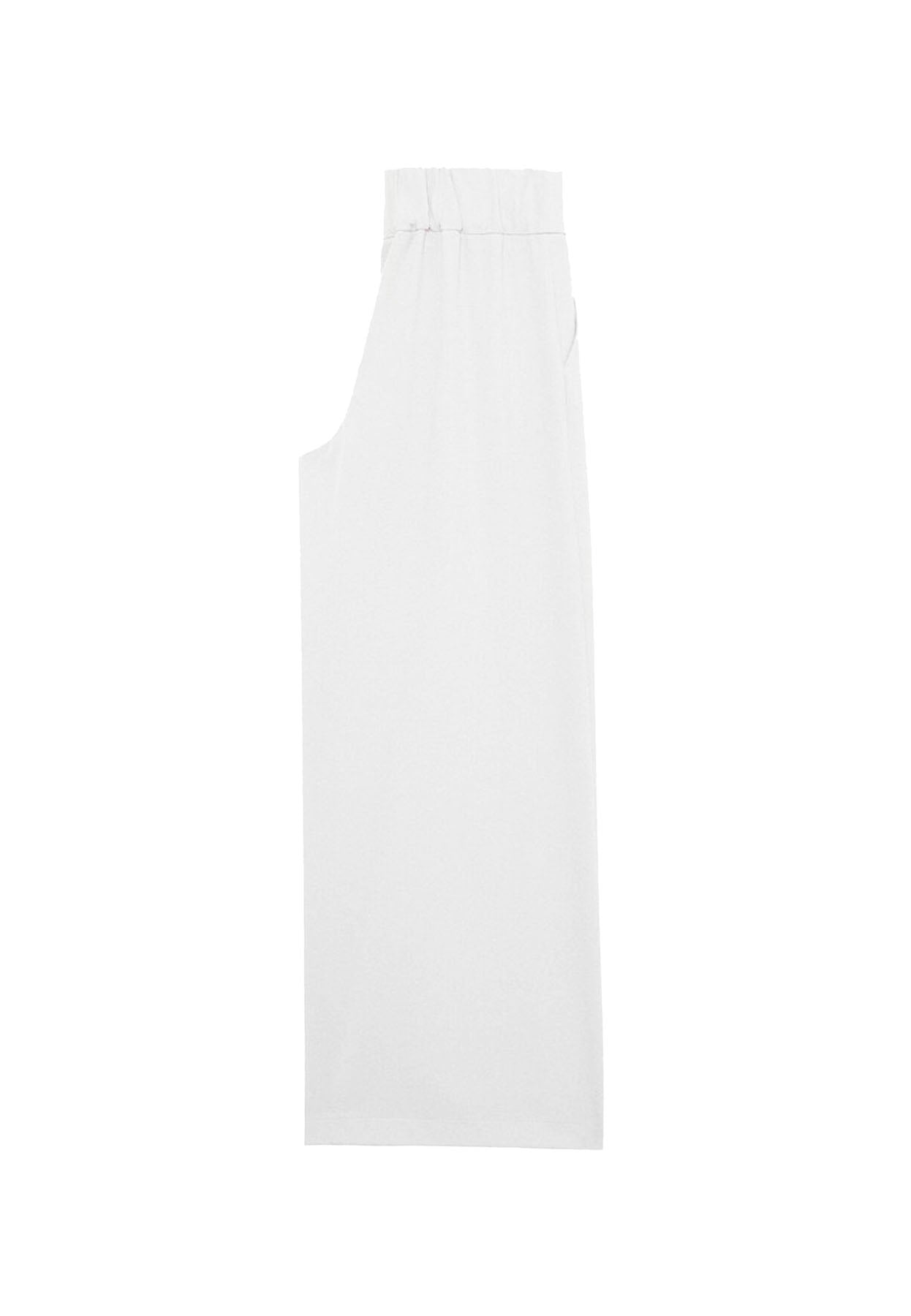 ViaMonte Shop | Patrizia Pepe pantalone bianco bambina in tessuto tecnico