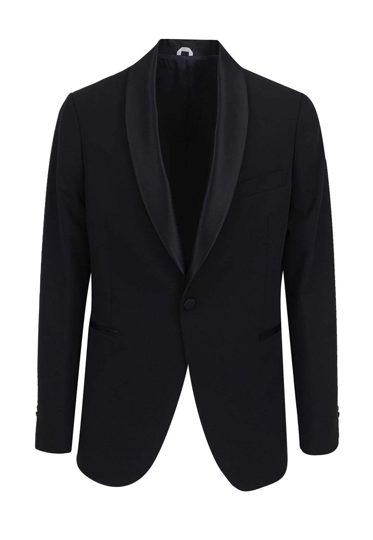 ViaMonte Shop | Simbols abito smoking nero uomo in misto viscosa