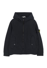 Giubbino bambino Stone Island blu navy in cotone | ViaMonte Shop
