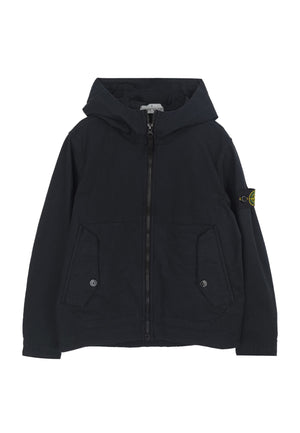 Giubbino bambino Stone Island blu navy in cotone | ViaMonte Shop