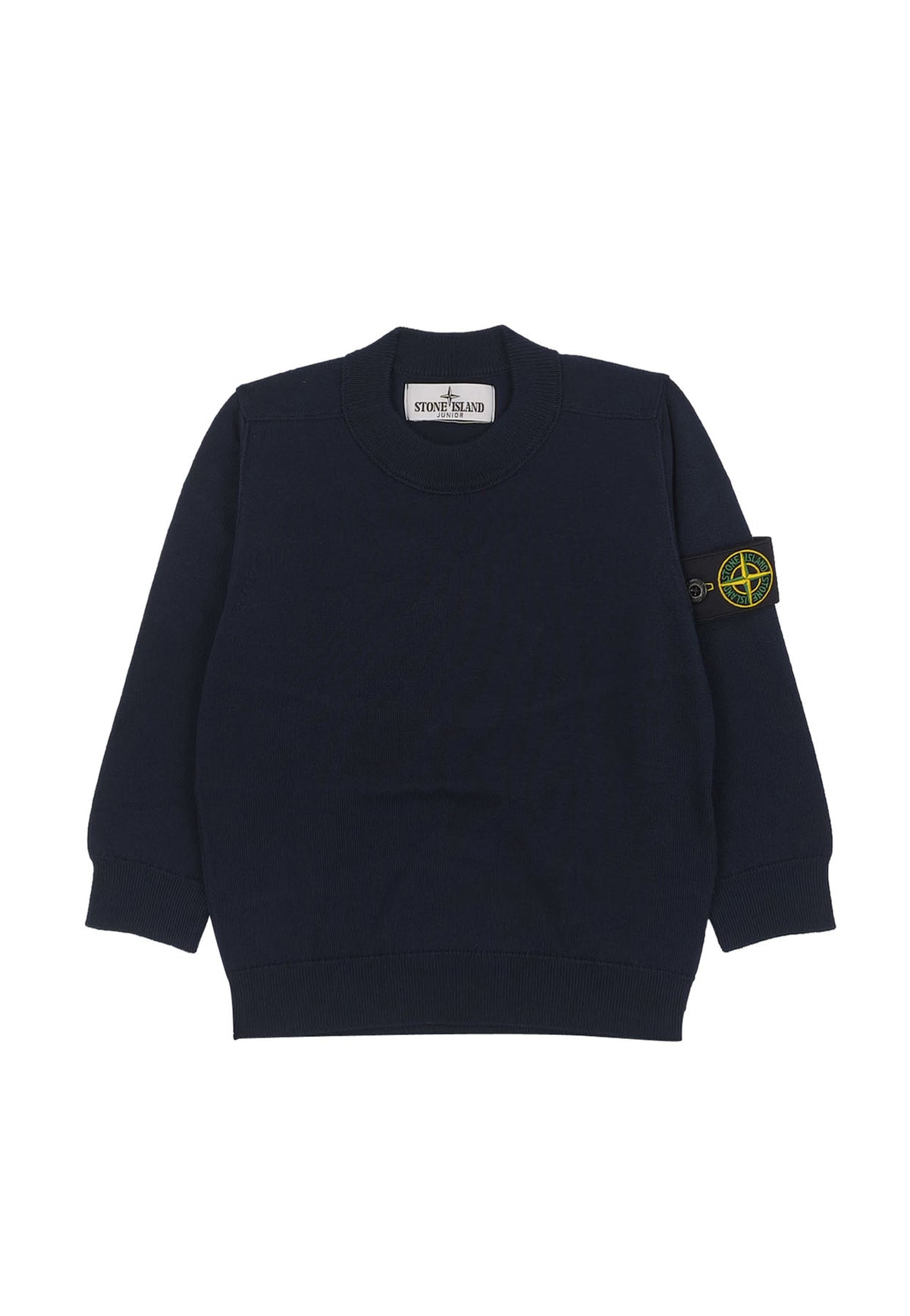 ViaMonte Shop | Stone Island maglia blu navy bambino in cotone
