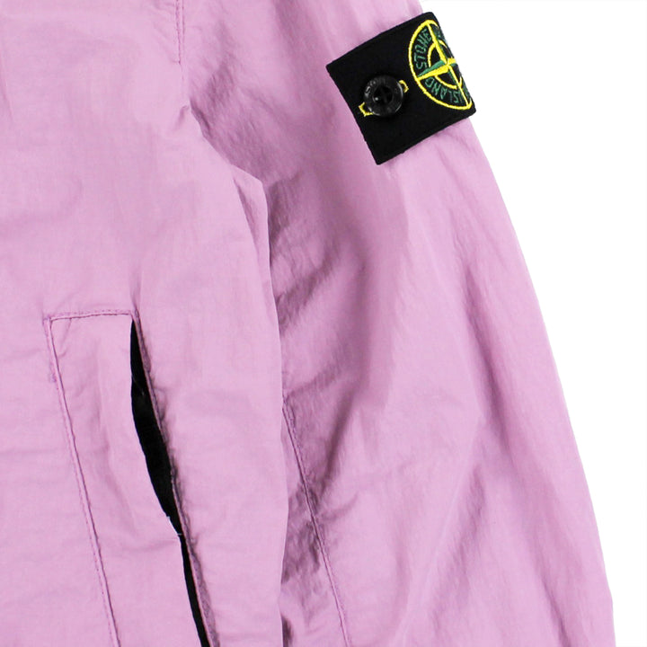 Giubbino bambino Stone Island rosa quarzo in nylon