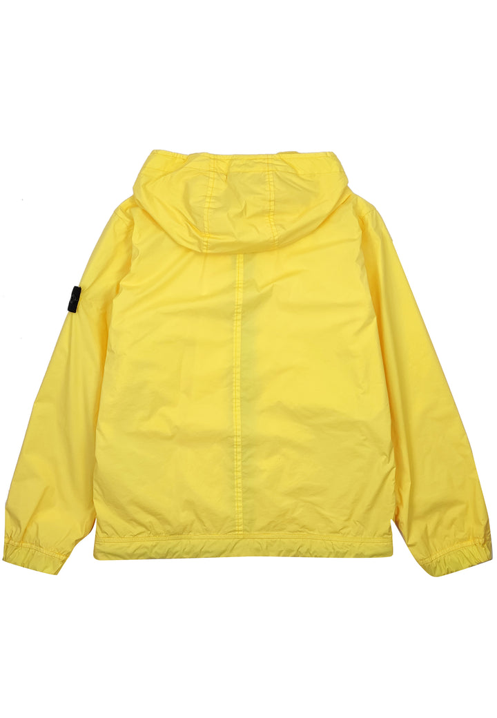 Giubbino bambino Stone Island giallo in nylon